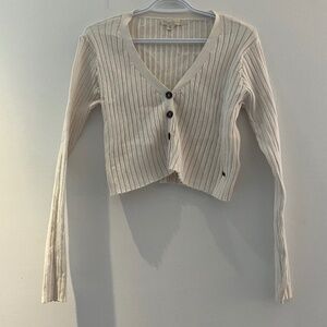 Aeropostale White Cardigan